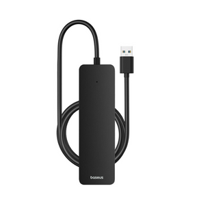 Baseus UltraJoy 4-port USB hub lite 100cm USB-A to 4x USB 3.0 – front view