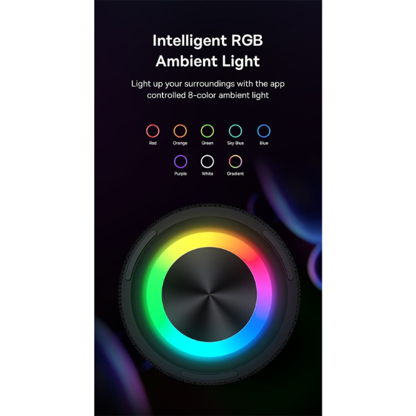 Baseus AeQur VO20 Wireless Speaker – Compact, Powerful, IPX5 Rated - Dokkantech