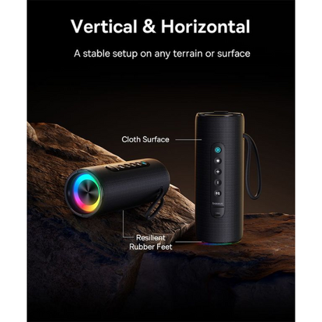Baseus AeQur VO20 Wireless Speaker – Compact, Powerful, IPX5 Rated - Dokkantech