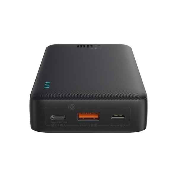 Baseus Airpow 20000mAh 20W Fast Charge Power Bank – Cluster Black - Dokkantech