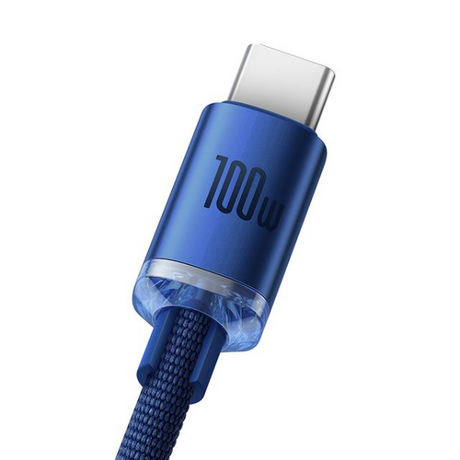 Baseus Crystal Shine 100W USB to Type-C Fast Charging Cable 1.2m - Dokkantech