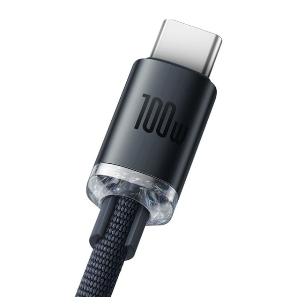 Baseus Crystal Shine 100W USB to Type-C Fast Charging Cable 1.2m - Dokkantech