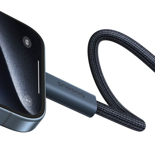 Baseus Flash Series 2 USB4 Type-C to Type-C 240W Cable 1m – Black - Dokkantech
