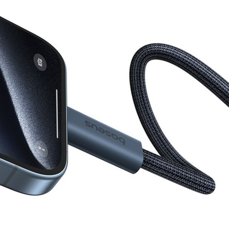 Baseus Flash Series 2 USB4 Type-C to Type-C 240W Cable 1m – Black - Dokkantech