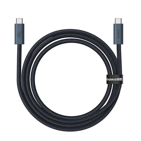 Baseus Flash Series 2 USB4 Type-C to Type-C 240W Cable 1m – Black - Dokkantech
