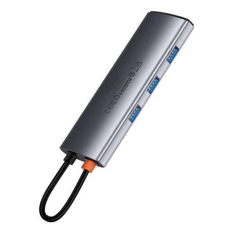 Baseus Metal Gleam Series 7-Port HUB Docking Station - Dokkantech