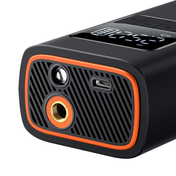 Baseus SuperMini Pro Series Wireless Car Inflator Cluster - Black - Dokkantech