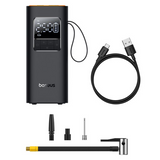 Baseus SuperMini Pro Series Wireless Car Inflator Cluster - Black - Dokkantech