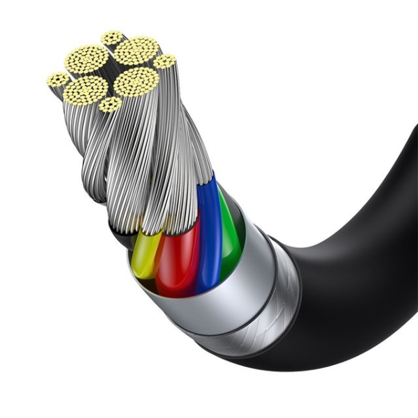 Baseus Superior 100W USB-C to USB-C Fast Charging Cable 2m – Black - Dokkantech