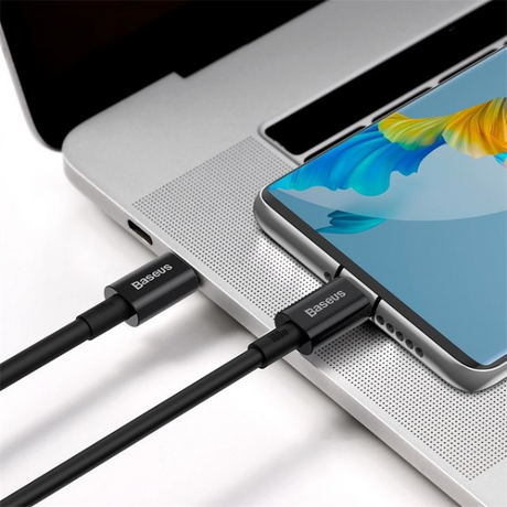 Baseus Superior 100W USB-C to USB-C Fast Charging Cable 2m – Black - Dokkantech