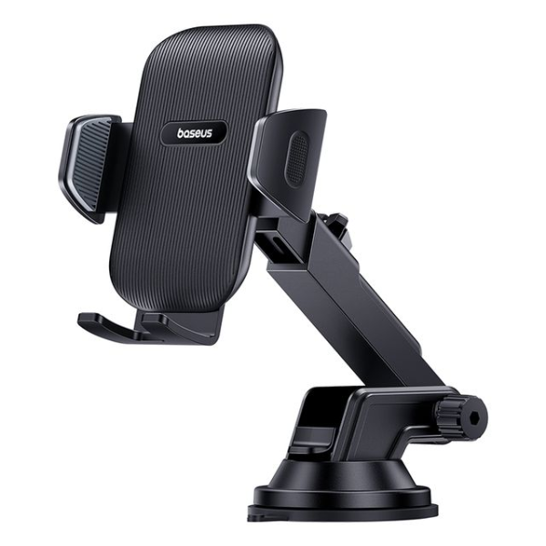 Baseus UltraControl Clamp Phone Holder – Suction Cup, Black - Dokkantech