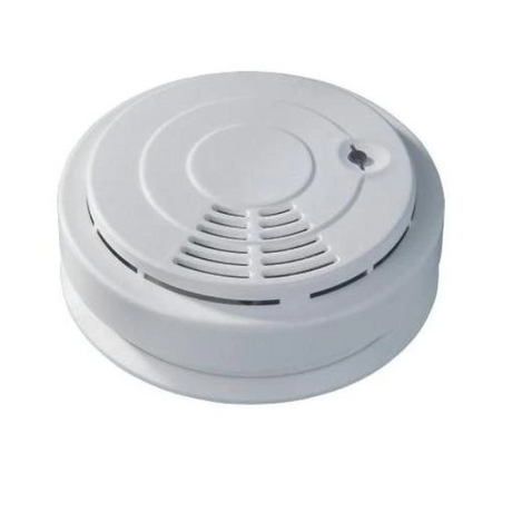 Carbon monoxide alarm – test and reset button