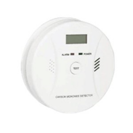 Carbon monoxide alarm – display and LED indicator