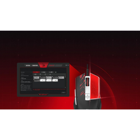 Bloody ES8-ESPORTS Gaming Mouse - Stone Black - Dokkantech