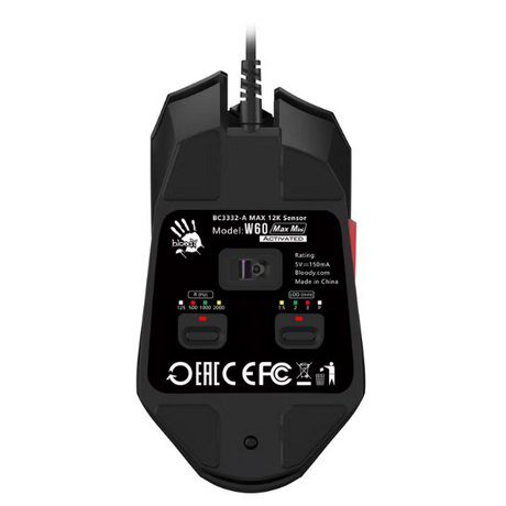 Bloody W60 Max Mini-LIGHTWEIGHT RGB Gaming Mouse - Black - Dokkantech