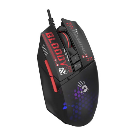 Bloody W60 Max Mini-LIGHTWEIGHT RGB Gaming Mouse - Black - Dokkantech
