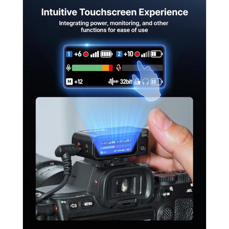 BOYA BOYAMIC 2-02 AI Mini Wireless Mic – 2TX, 8GB, Noise Cancel-dokkantech