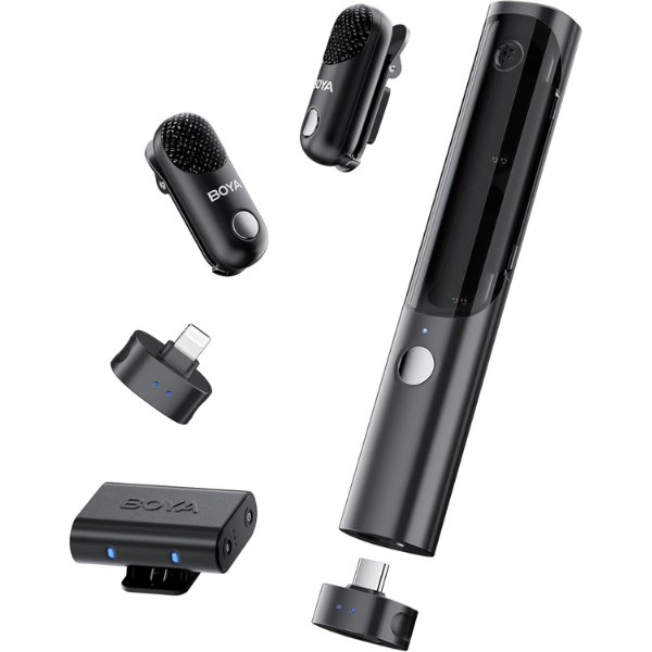 BOYA Magic-02 AI Wireless Microphone – Transformable & Multi-Device ...