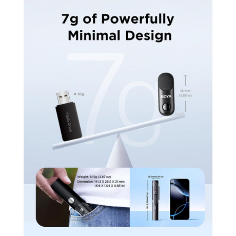 Boya BOYA Magic-03 AI-Powered Transformable Wireless Microphone - Dokkantech