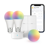 BroadLink E27 Smart Bulb Starter Kit – RGB, BLE, Alexa & Google-Dokkantech