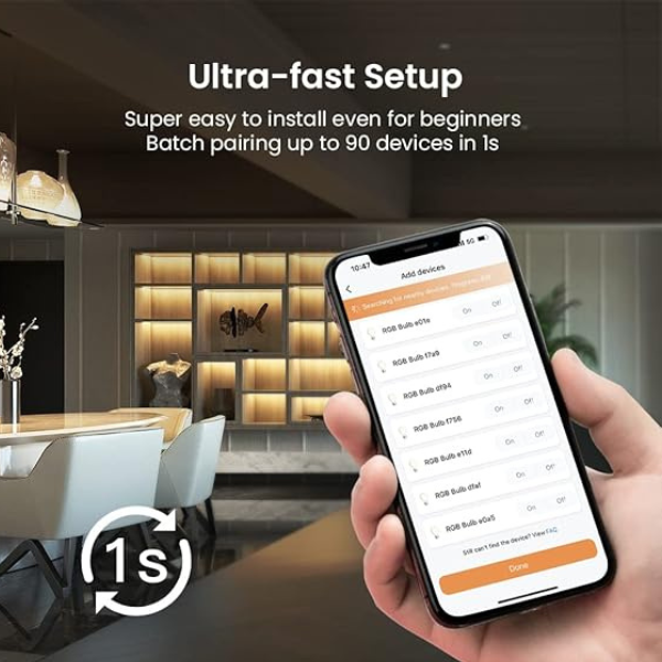 BroadLink E27 Smart Bulb Starter Kit – RGB, BLE, Alexa & Google-Dokkantech