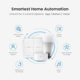 BroadLink E27 Smart Bulb Starter Kit – RGB, BLE, Alexa & Google-Dokkantech