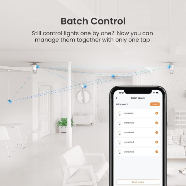 BroadLink LB4E27 Smart Bulb 9W – RGB, Music Sync, Alexa & Google-Dokkantech