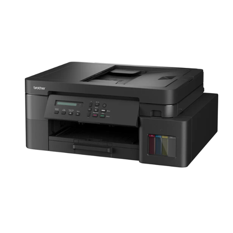 BrotherDCP-T830DWWirelessAllinOneInkTankPrinterwithADFandDuplexPrinting-Black-LeftView-DokkanTech