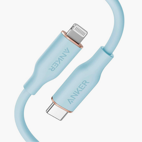 Anker PowerLine III Flow USB-C to Lightning Cable (3ft/0.9m) - DokanTech #