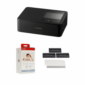Canon Selphy CP1500 with KP-108IN ink and paper set bundle – front view