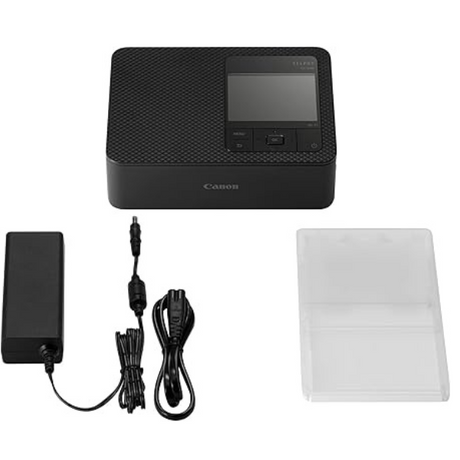 DokkanTech_Canon SELPHY CP1500, Wi-Fi, 41 Second Printing, 8.9cm LCD - Black