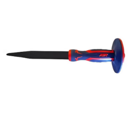 APT Cold Pointed Chisel 18P*350 Double Color Handle - DokanTech #