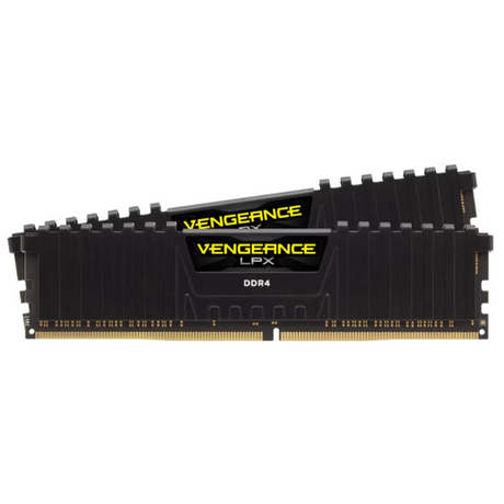 Corsair Vengeance LPX 32GB 2x16GB DDR4 3200MHz C16 memory kit – front view