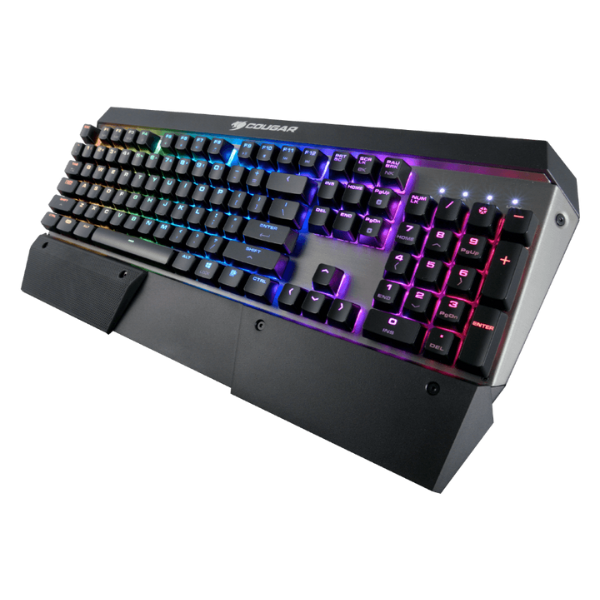 Cougar Attack X3 RGB Backlit Cherry MX Mechanical Gaming Keyboard - Iron Grey-dokantech#