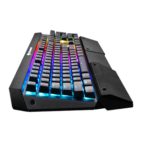 Cougar Attack X3 RGB Backlit Cherry MX Mechanical Gaming Keyboard - Iron Grey-dokantech#