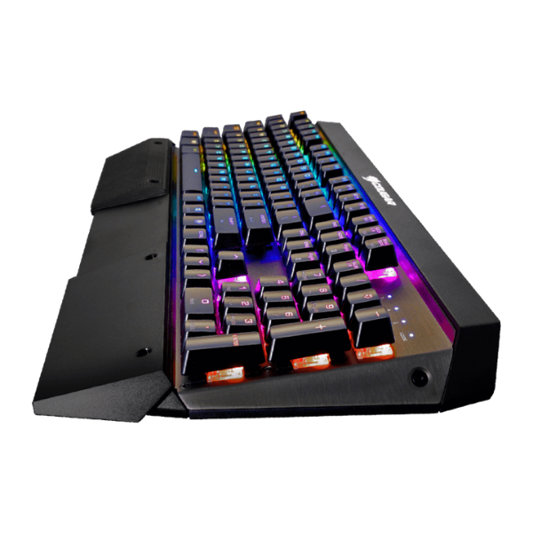 Cougar Attack X3 RGB Backlit Cherry MX Mechanical Gaming Keyboard - Iron Grey-dokantech#
