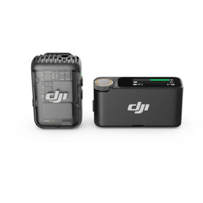 DJI Mic 2 wireless mic 1 transmitter and 1 receiver BR/EDR – front view