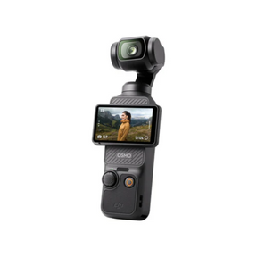 DJI Osmo Pocket 3 4K handheld gimbal camera 1-inch sensor – front view grey