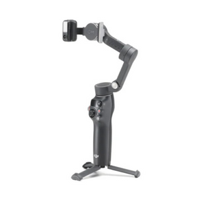 DJI Osmo Mobile 7P AI smartphone gimbal stabilizer – front view grey