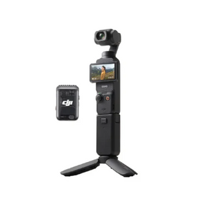 DJI Osmo Pocket 3 Creator Combo 4K gimbal camera – front view grey
