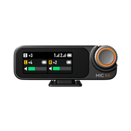 DJI Mic 2 Wireless Mic Set – Dual TX, RX & Charging Case - Black - Dokkantech