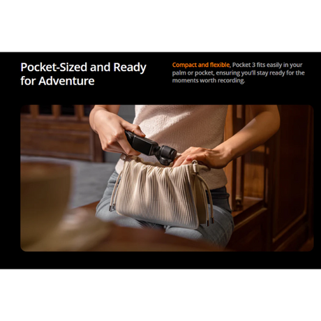 DJI OSMO Pocket 3 Camera - Grey - Dokkantech