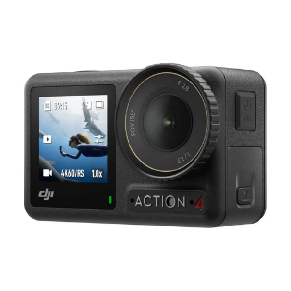 DJI Osmo Action 4 Adventure Combo – 4K Action Camera – Black - Dokkantech