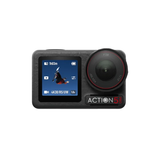 DJI Osmo Action 5 Pro Adventure Combo 4K Action Camera Front dokkan tech