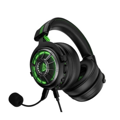 EKSA E5000 Pro Wired Gaming Headset – 7.1 Surround, ENC Mic, Black-dokantech#