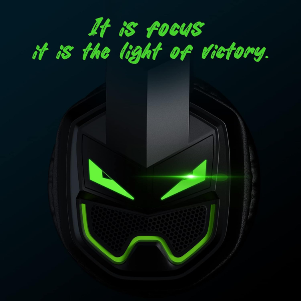 EKSA E7000 Fenrir Gaming Headset - Stereo Sound & LED Design - Dokkantech