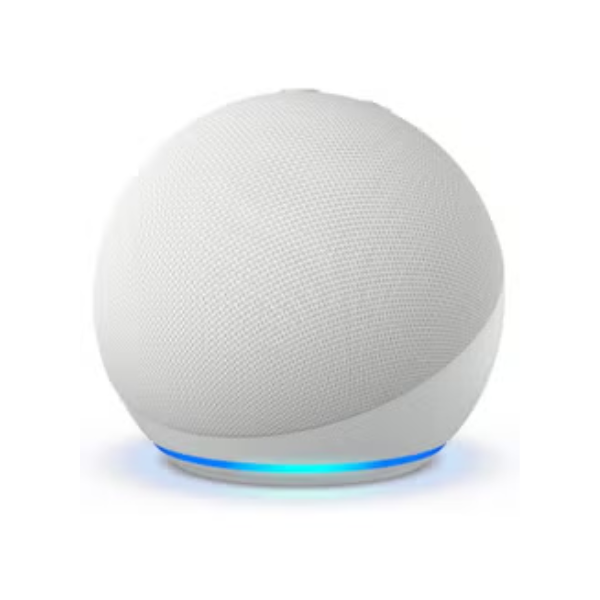 مكبر صوت ذكي Echo Dot الجيل الخامس مع Alexa مدمج - أسود 