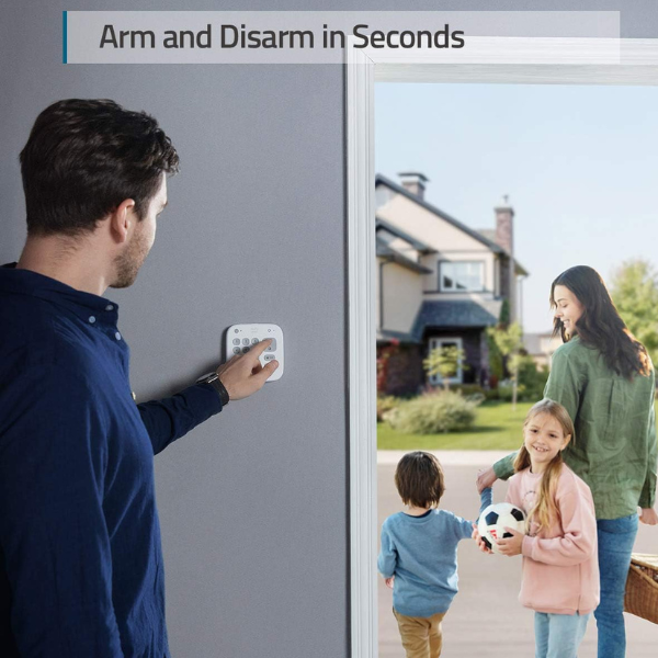 Eufy Home Security 5-Piece Home Alarm Kit, Keypad, Motion Sensor, 2 Entry Sensors, Home Alarm System - DokanTech #