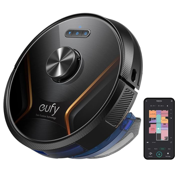 Eufy RoboVac X8 Hybrid Robot Vacuum Cleaner, T2261K11 - Black - DokanTech #