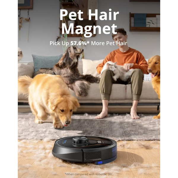Eufy RoboVac X8 Hybrid Robot Vacuum Cleaner, T2261K11 - Black - DokanTech #